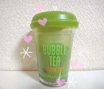 バブルティー ナイトパック GT/ETUDE/フェイスクリームを使ったクチコミ(1枚目)