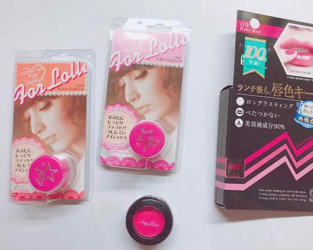 ウォータージェルアイシャドウ/For Lolli/ジェル・クリームアイシャドウを使ったクチコミ(1枚目)