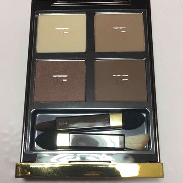 アイ カラー クォード 03 ココア ミラージュ/TOM FORD BEAUTY/アイシャドウパレットを使ったクチコミ（1枚目）