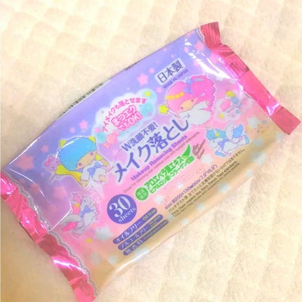 メイク落としのクレンジングティッシュ/DAISO/クレンジングシートを使ったクチコミ(1枚目)