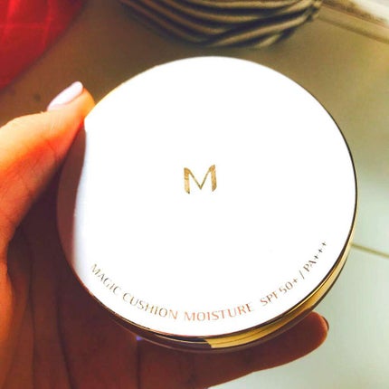 M クッション ファンデーション(モイスチャー)/MISSHA/クッションファンデーションを使ったクチコミ(1枚目)