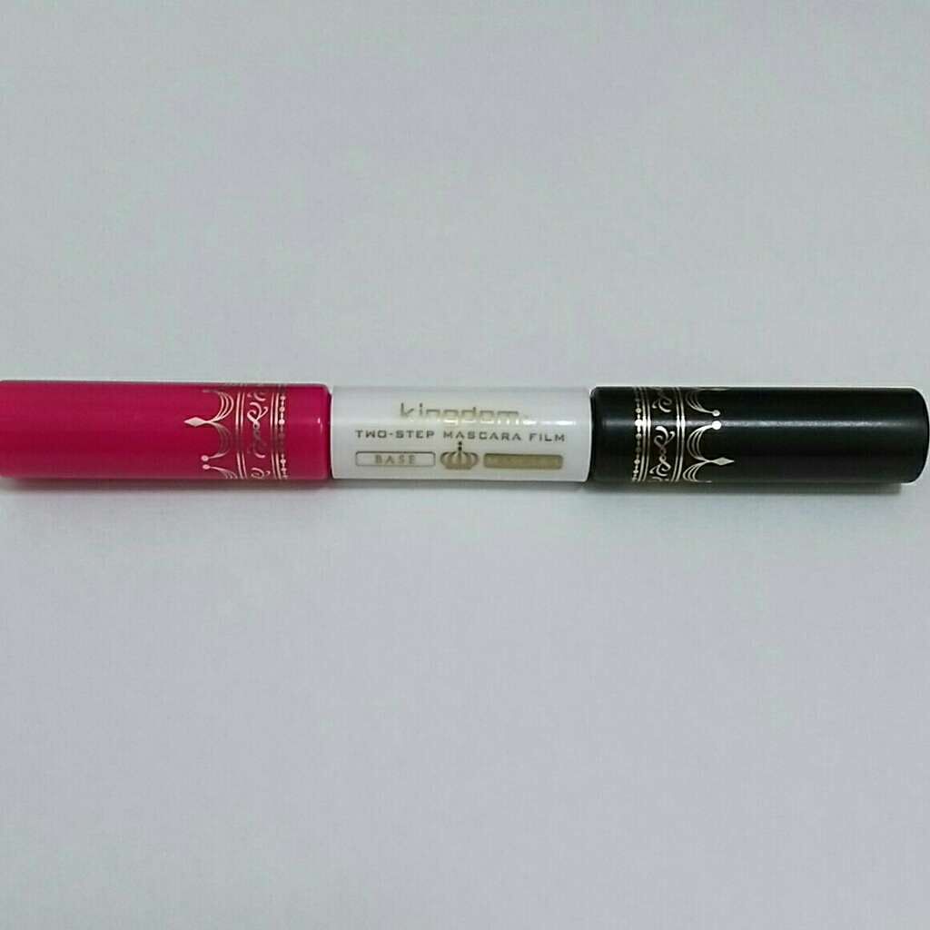 ツーステップマスカラ フィルム/キングダム/マスカラを使ったクチコミ(1枚目)