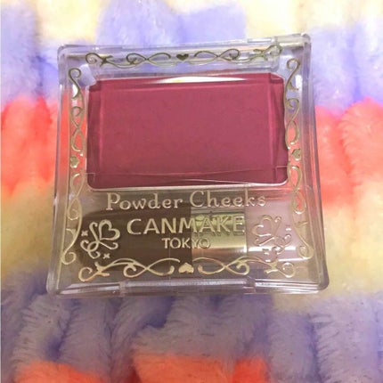 【旧品】パウダーチークス/キャンメイク/パウダーチークを使ったクチコミ(1枚目)
