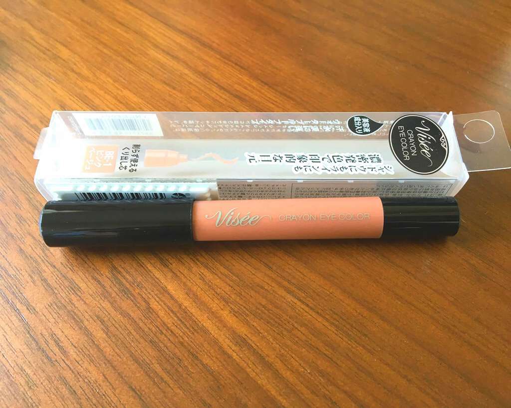 クレヨン アイカラー/Visée/スティックアイシャドウを使ったクチコミ(1枚目)