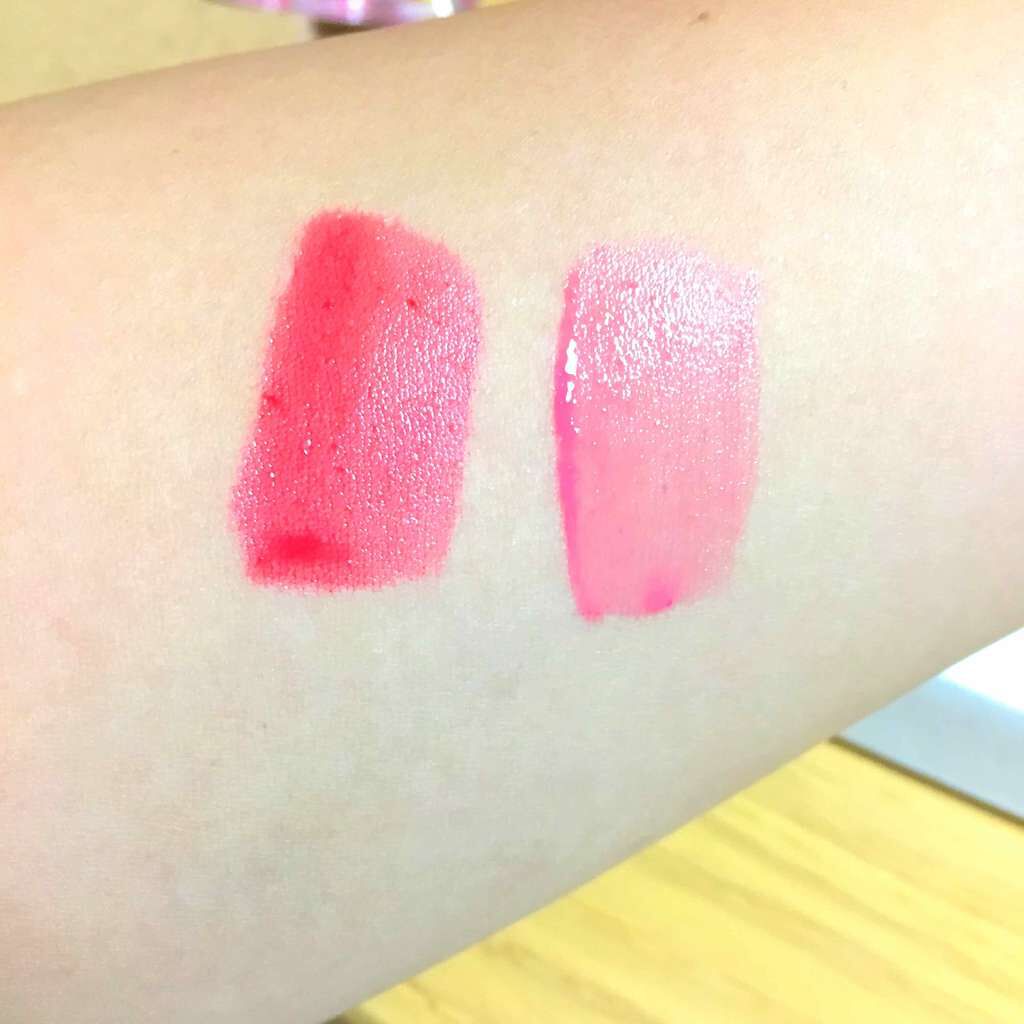 ディアダーリン ウォータージェルティント (アイスティント)/ETUDE/口紅を使ったクチコミ(2枚目)