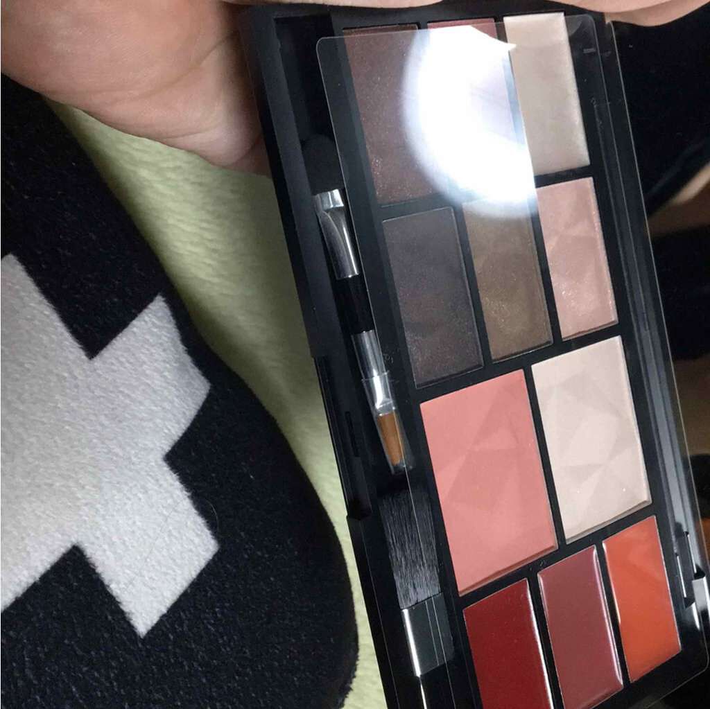 DEMO マルチパレット ソフトブラウンコレクション/IT'S DEMO/ジェル・クリームアイシャドウを使ったクチコミ（2枚目）