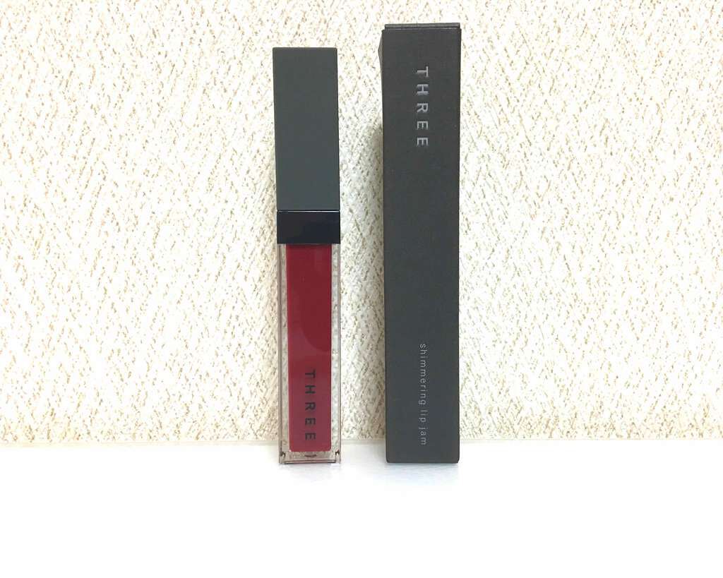 シマリング リップジャム/THREE/リップグロスを使ったクチコミ（1枚目）