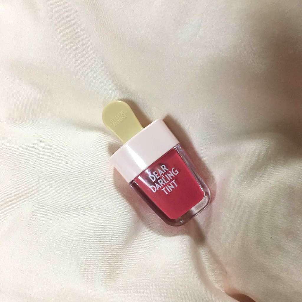 ディアダーリン ウォータージェルティント (アイスティント)/ETUDE/口紅を使ったクチコミ(1枚目)