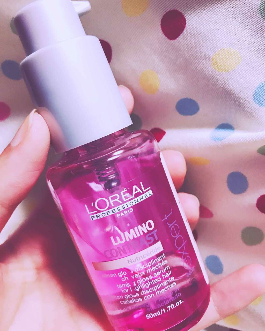 セリエ エクスパート ルミノコントラスト パーフェクター/ロレアル プロフェッショナル/ヘアオイルを使ったクチコミ（1枚目）