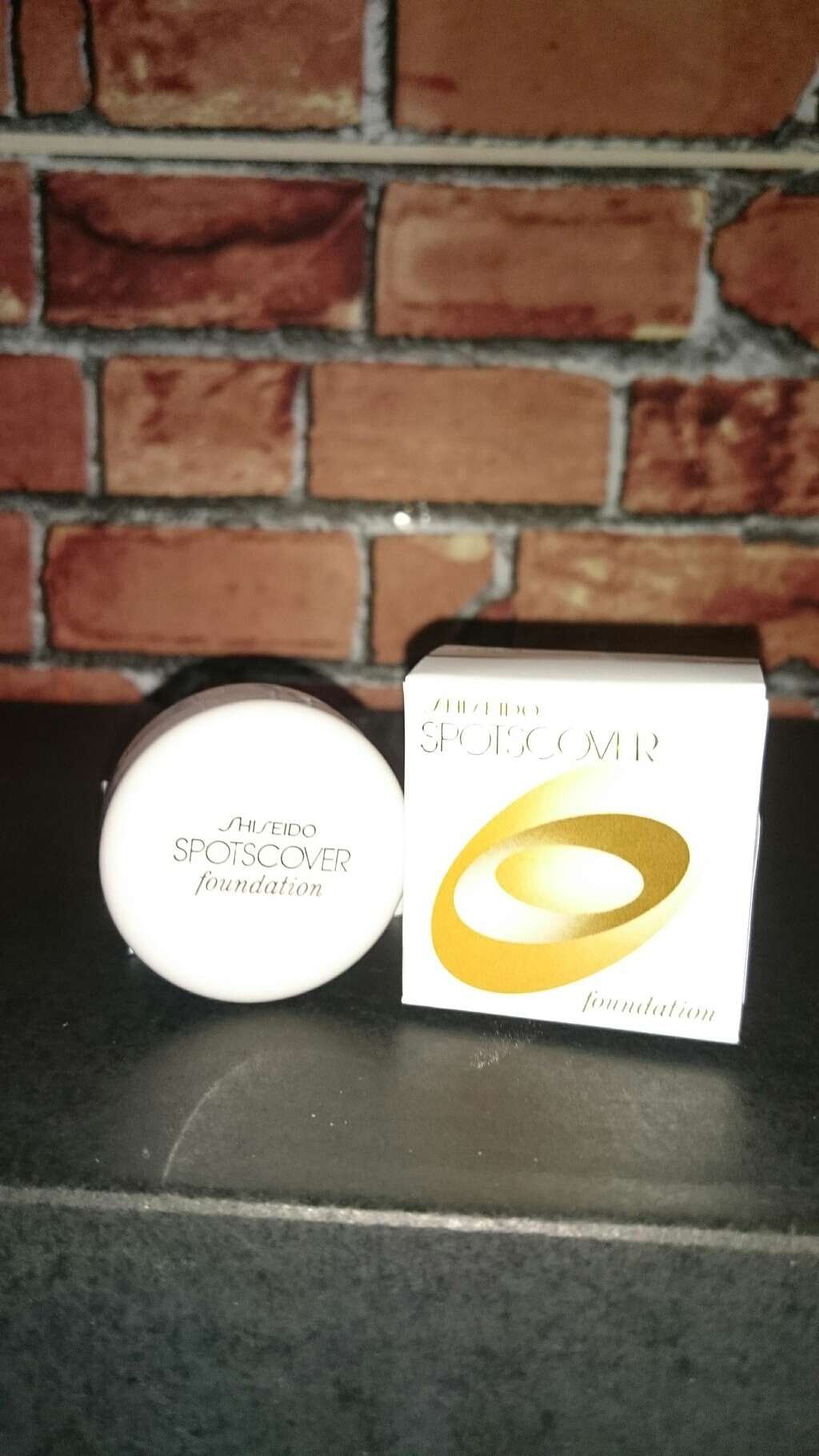 スポッツカバー ファウンデイション/SHISEIDO/クリームコンシーラーを使ったクチコミ(1枚目)