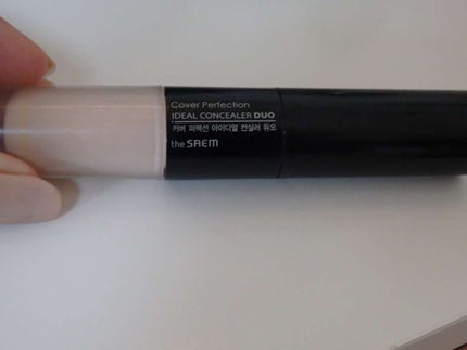 カバーパーフェクション アイディールコンシーラー デュオ/the SAEM/スティックコンシーラーを使ったクチコミ(1枚目)