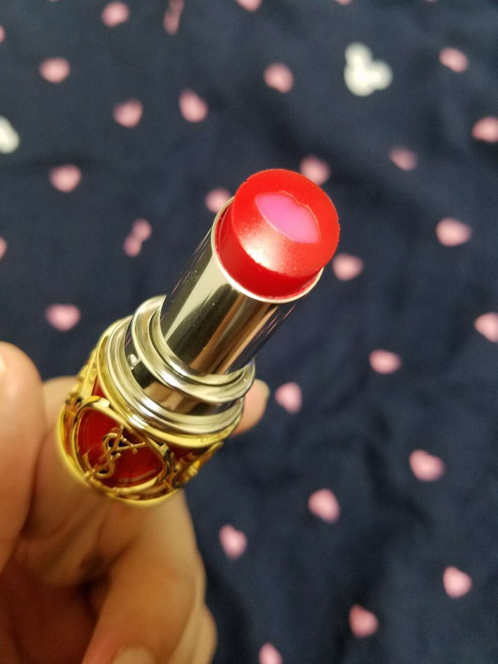 ヴォリュプテ ティントインバーム/YVES SAINT LAURENT BEAUTE/口紅を使ったクチコミ(1枚目)