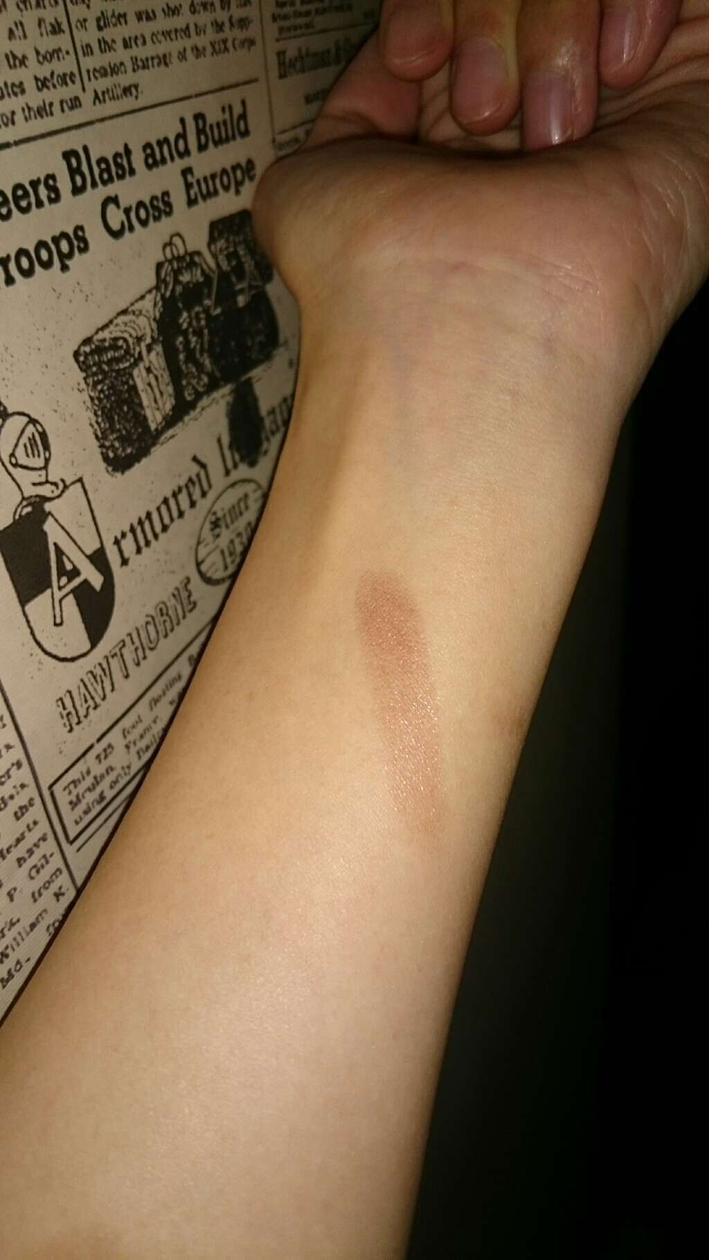 ディープシャドウ/excel/単色アイシャドウを使ったクチコミ(2枚目)