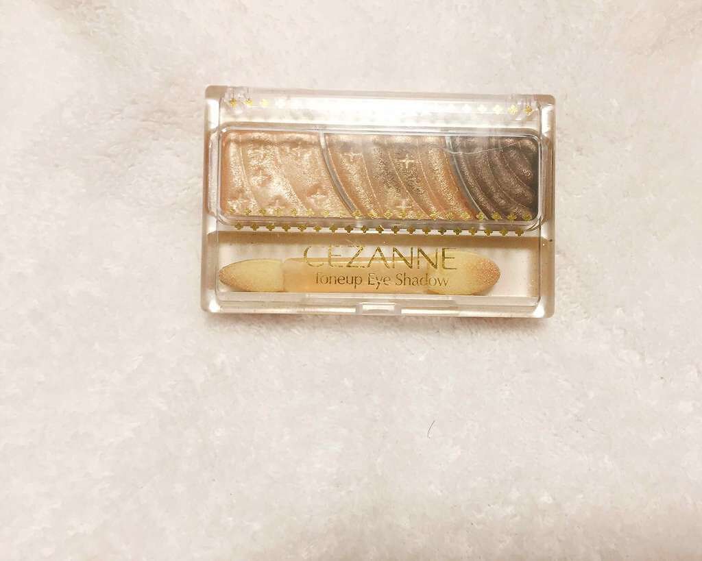 トーンアップアイシャドウ/CEZANNE/アイシャドウパレットを使ったクチコミ（1枚目）