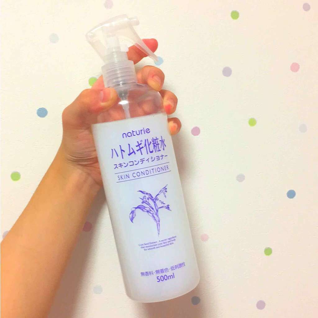 ハトムギ化粧水(ナチュリエ スキンコンディショナー R )/ナチュリエ/化粧水を使ったクチコミ(2枚目)