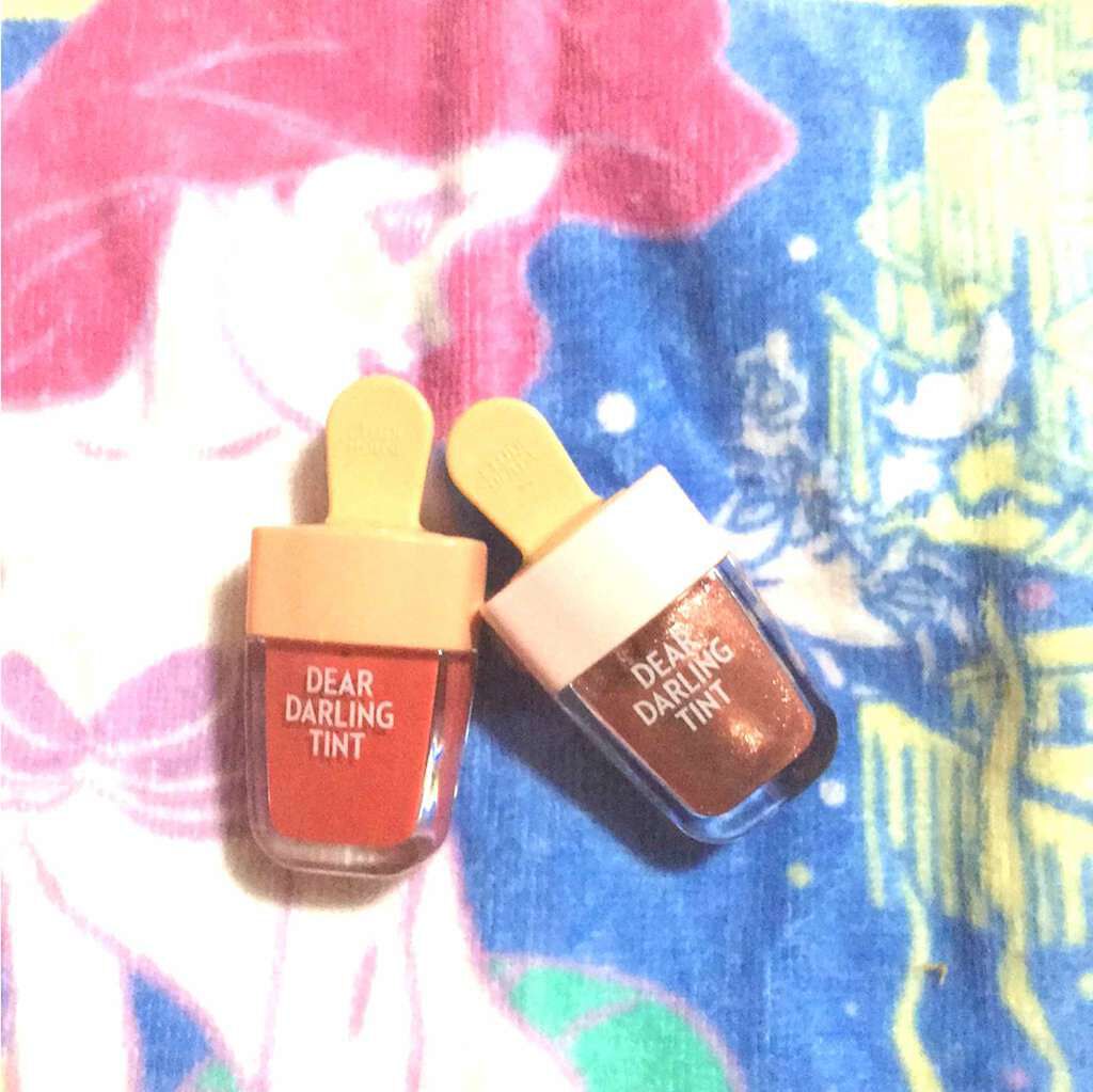 ディアダーリン ウォータージェルティント (アイスティント)/ETUDE/口紅を使ったクチコミ(1枚目)