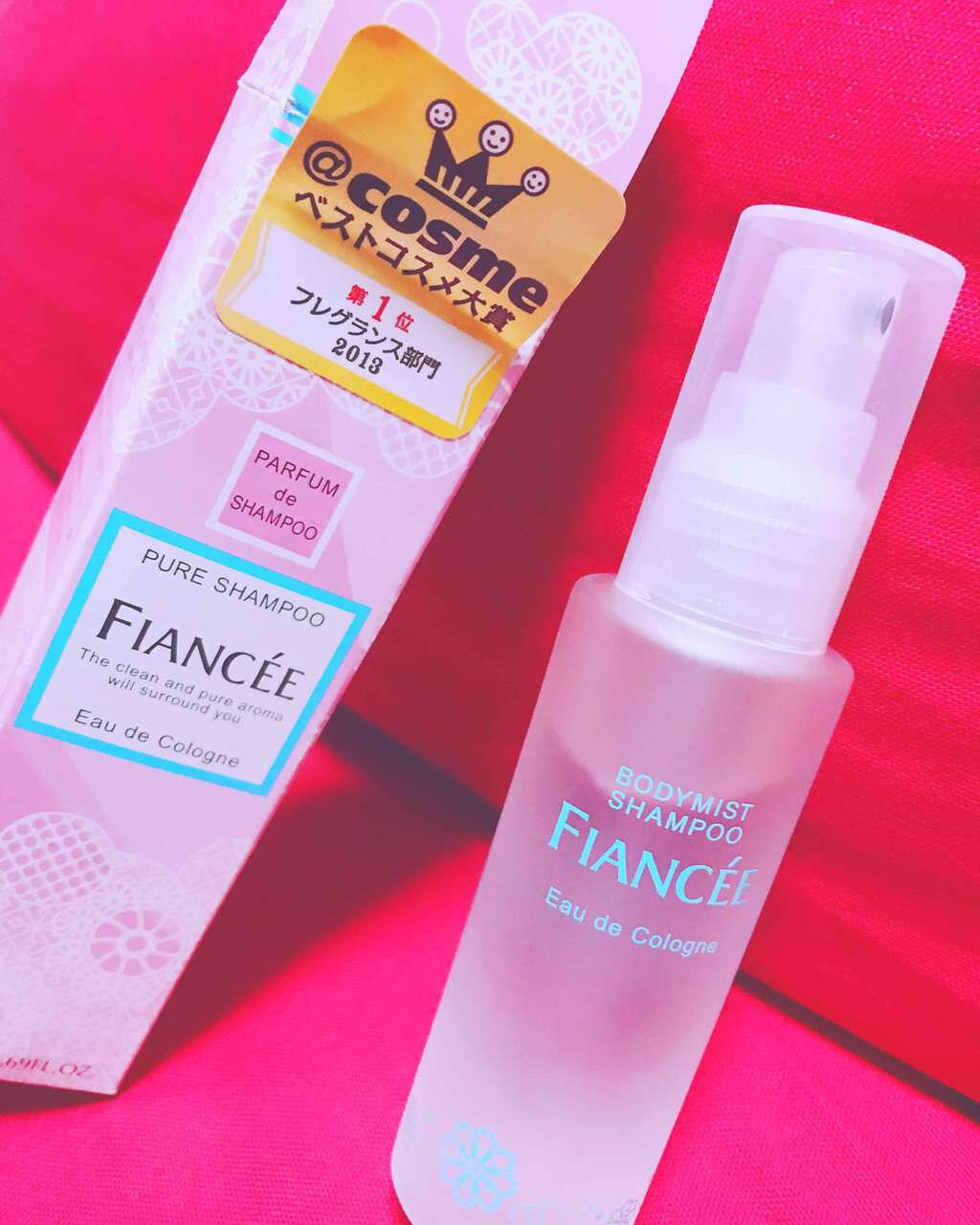 ボディミスト ピュアシャンプーの香り【パッケージリニューアル】/フィアンセ/香水(レディース)を使ったクチコミ（2枚目）