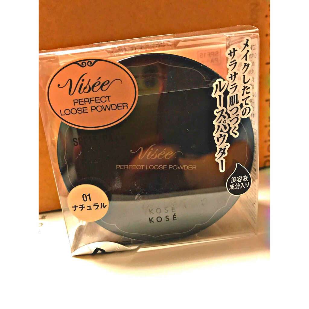 パーフェクトルースパウダー/Visée/ルースパウダーを使ったクチコミ（1枚目）