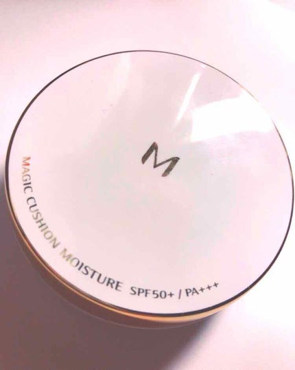 M クッション ファンデーション(モイスチャー)/MISSHA/クッションファンデーションを使ったクチコミ(1枚目)