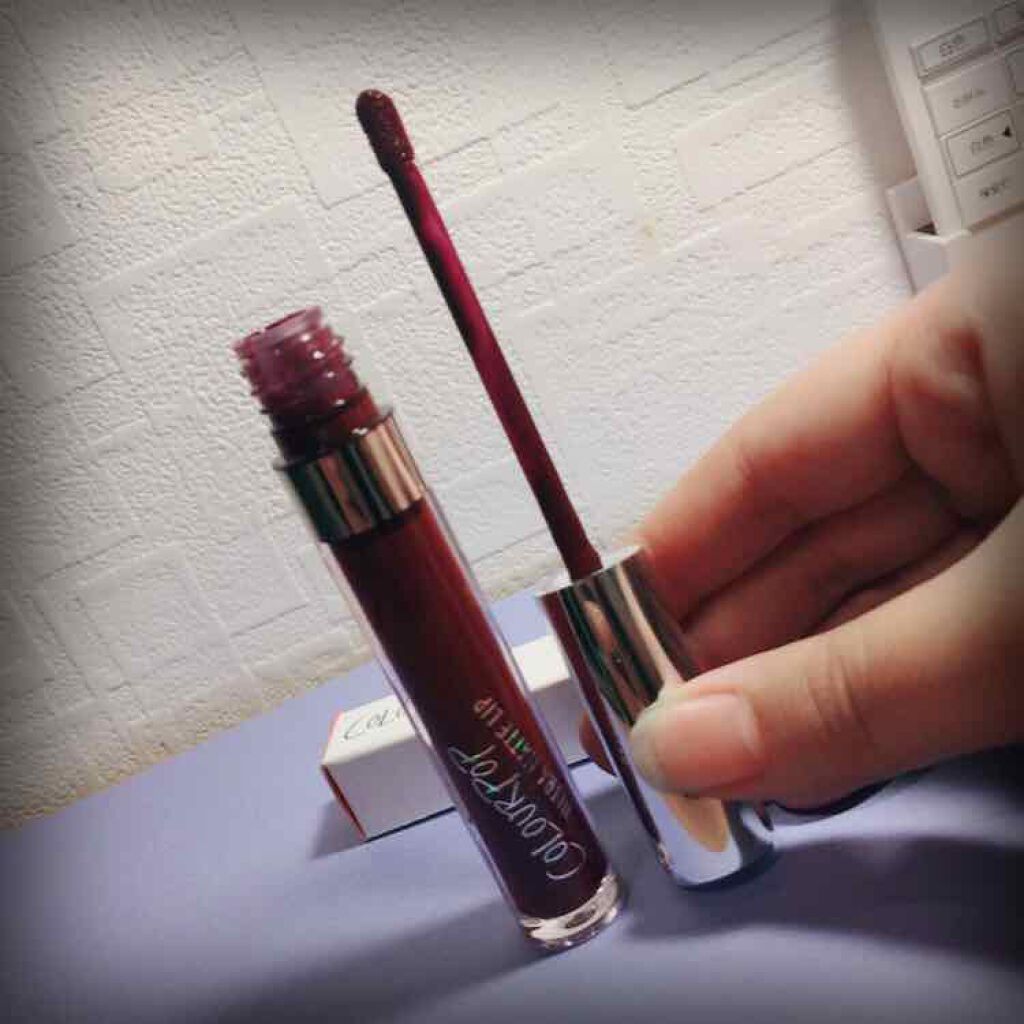 Ultra Matte Lip/ColourPop/口紅を使ったクチコミ(2枚目)