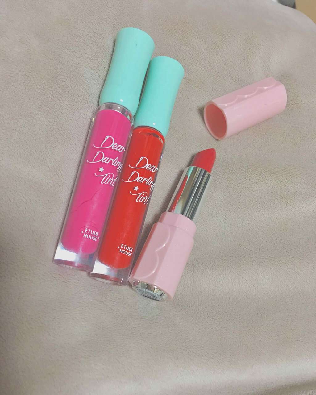 ディア マイブルーミング リップトーク シフォン/ETUDE/口紅を使ったクチコミ(1枚目)