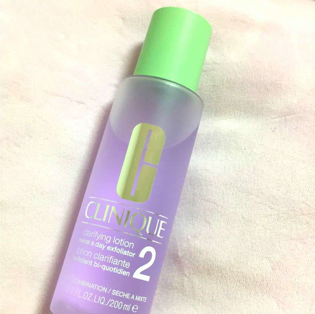 クラリファイング ローション 2/CLINIQUE/拭き取り化粧水を使ったクチコミ（1枚目）