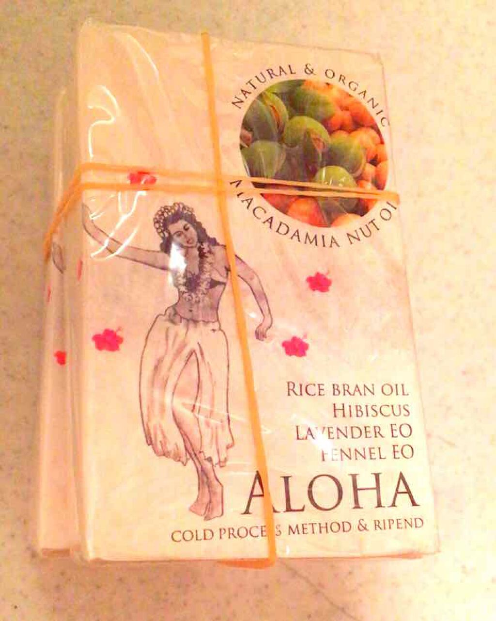 ワールドソープ Aloha/MOONSOAP/ボディ石鹸を使ったクチコミ(1枚目)