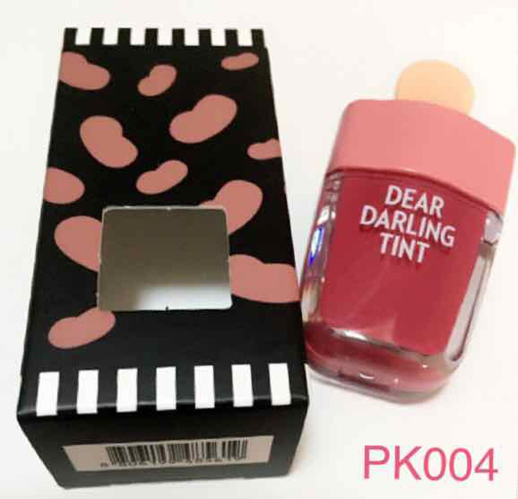 ディアダーリン ウォータージェルティント (アイスティント)/ETUDE/口紅を使ったクチコミ(2枚目)