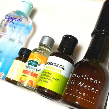 🍎Emollient Oil Water
🍎Kneipp Bio Oil
🍎MASSAGE OIL LEMON GRASS
🍎ジョンソンベビーオイル
🍎アロマオイル レモングラス