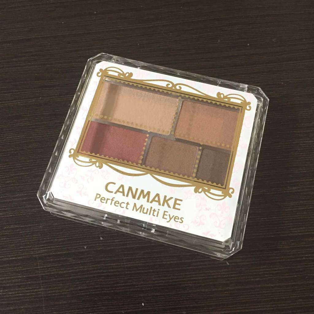 パーフェクトマルチアイズ/キャンメイク/アイシャドウパレットを使ったクチコミ(1枚目)