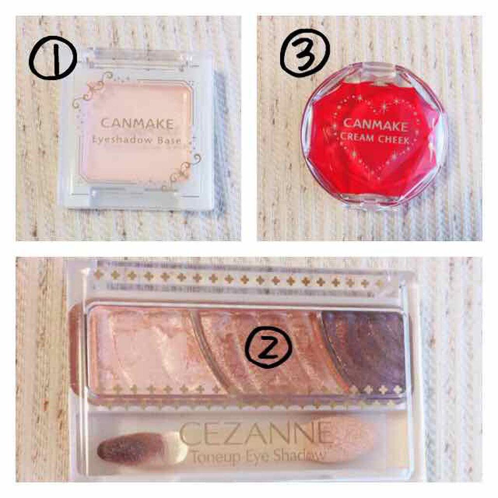 クリームチーク/キャンメイク/ジェル・クリームチークを使ったクチコミ（2枚目）