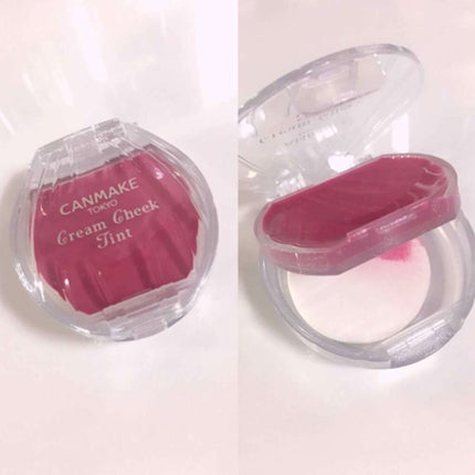 クリームチーク ティント/キャンメイク/ジェル・クリームチークを使ったクチコミ(1枚目)