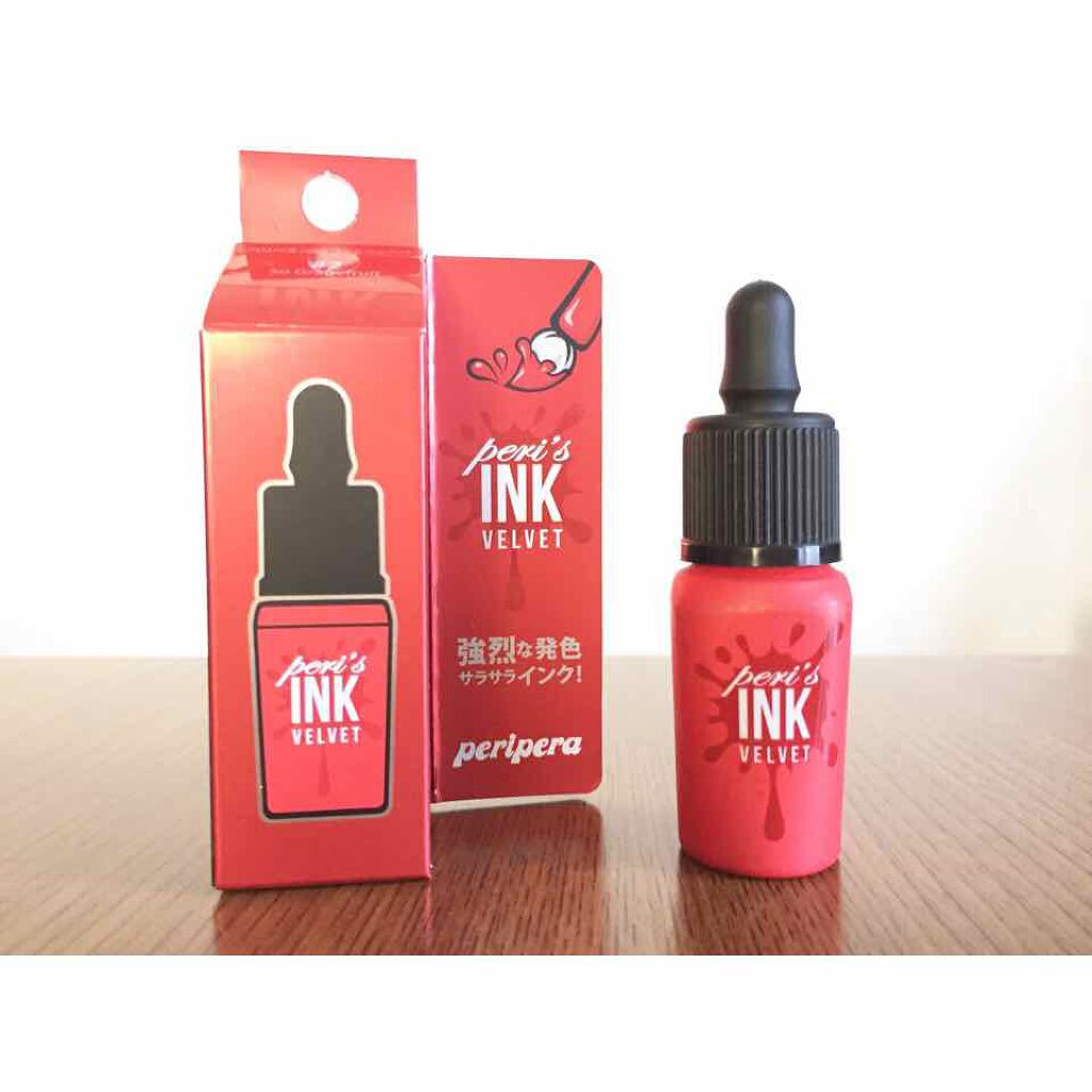インク ベルベット/PERIPERA/口紅を使ったクチコミ(1枚目)