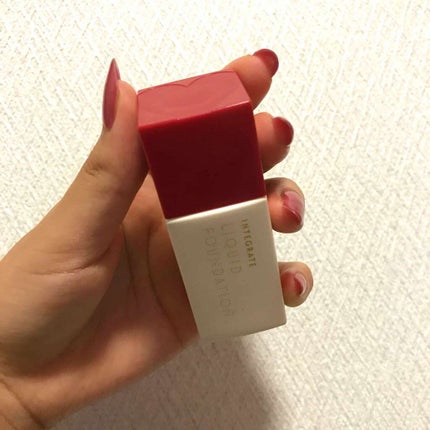 リアルフィットリキッド/インテグレート/リキッドファンデーションを使ったクチコミ(1枚目)