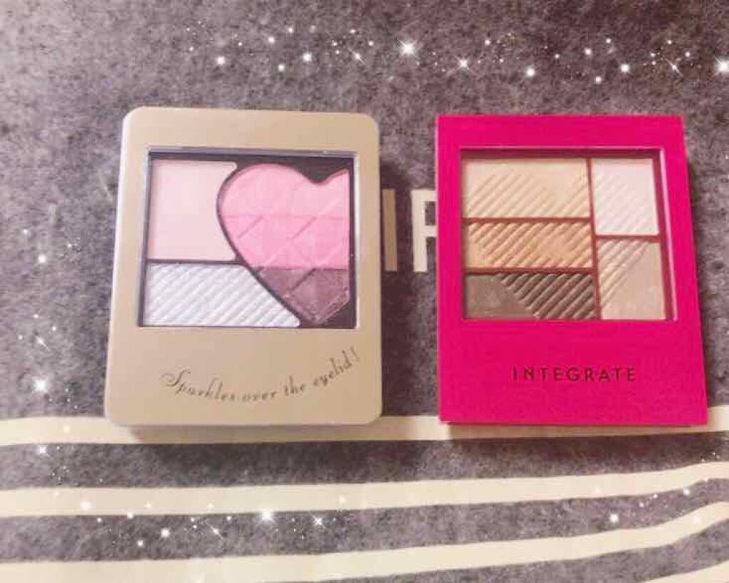 レインボーグラデアイズ/インテグレート/アイシャドウパレットを使ったクチコミ（1枚目）