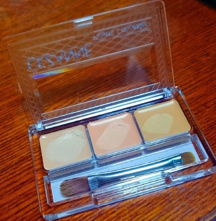 パレットコンシーラー/CEZANNE/パレットコンシーラーを使ったクチコミ(1枚目)