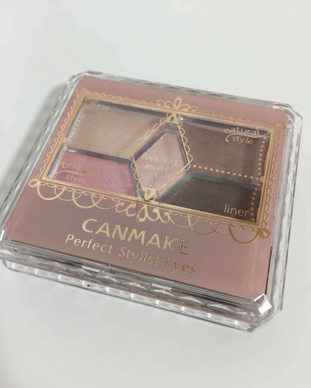 【旧品】パーフェクトスタイリストアイズ/キャンメイク/アイシャドウパレットを使ったクチコミ(1枚目)