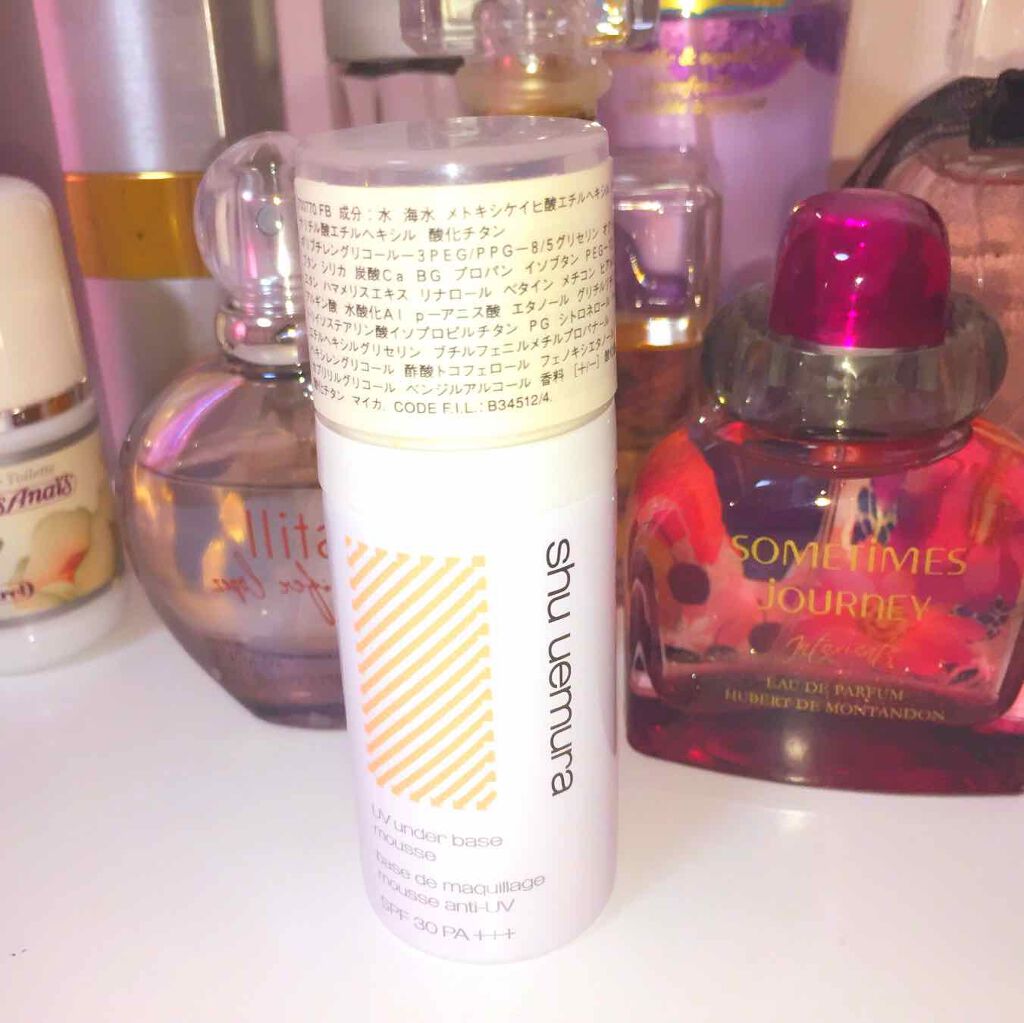 UVアンダーベース TSUYAムースモイスト ピーチ/shu uemura/化粧下地を使ったクチコミ（1枚目）