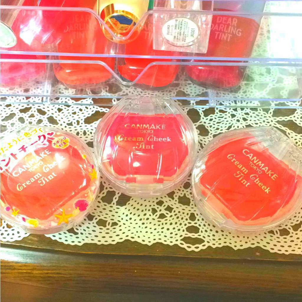 クリームチーク ティント/キャンメイク/ジェル・クリームチークを使ったクチコミ(1枚目)