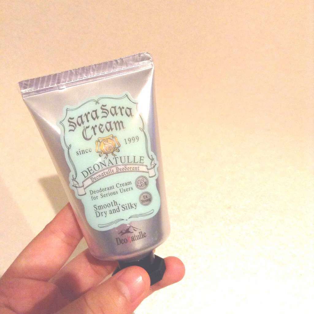 さらさらクリーム/デオナチュレ/デオドラント・制汗剤を使ったクチコミ(1枚目)