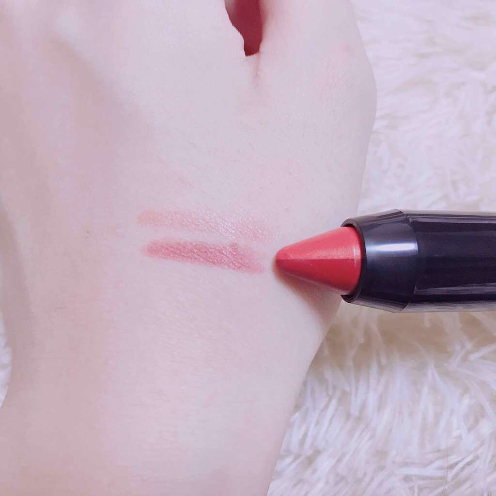 リップベビークレヨン デュアルカラー/メンソレータム/口紅を使ったクチコミ(2枚目)