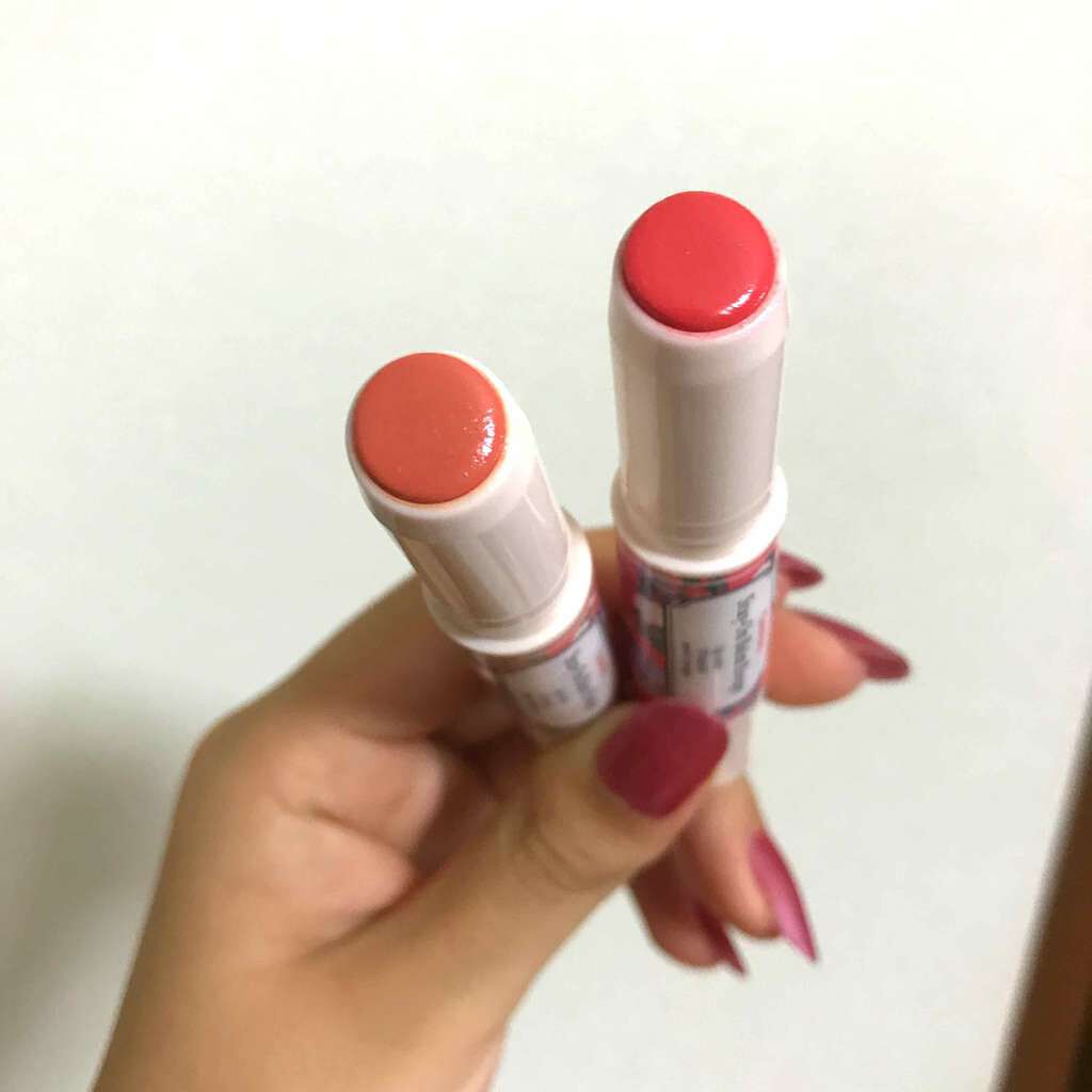 ステイオンバームルージュ/キャンメイク/口紅を使ったクチコミ(2枚目)