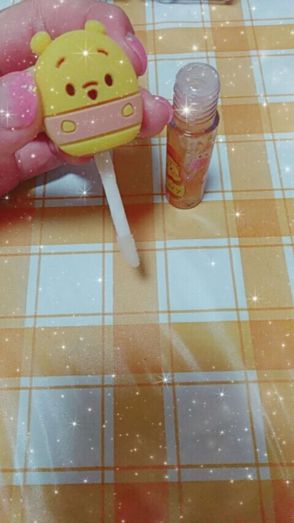 ufufy(ウフフィ) リップグロス プーさん/ディズニーストア/リップグロスを使ったクチコミ(2枚目)