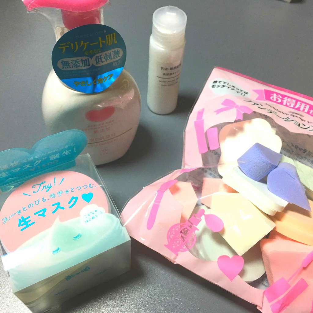 LJ お徳用 ファンデーションスポンジセット/LOUJENE/パフ・スポンジを使ったクチコミ（1枚目）