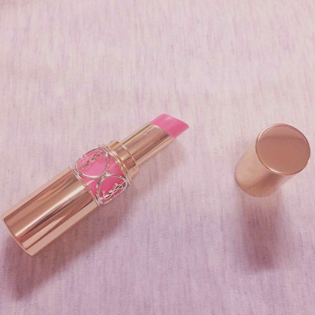 ルージュ ヴォリュプテ シャイン/YVES SAINT LAURENT BEAUTE/口紅を使ったクチコミ(1枚目)