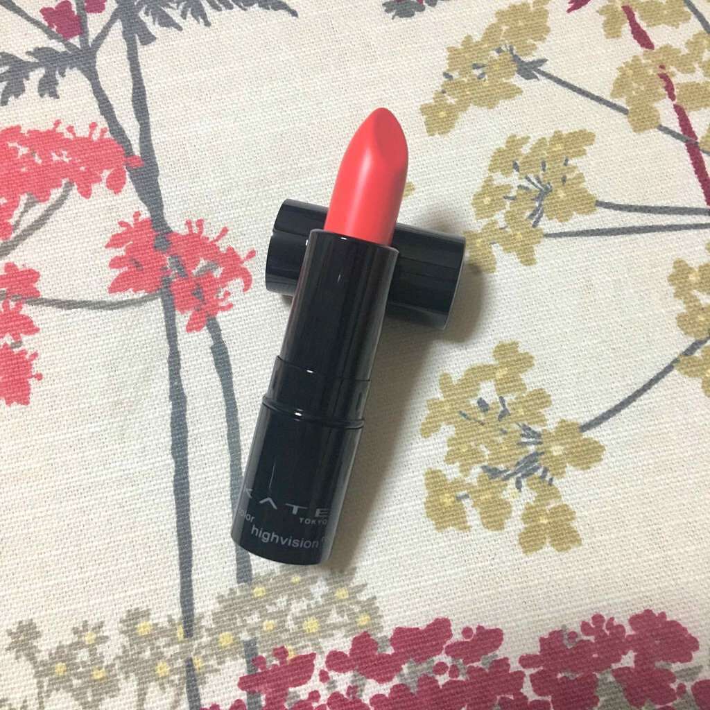 カラーハイビジョンルージュ/KATE/口紅を使ったクチコミ（3枚目）