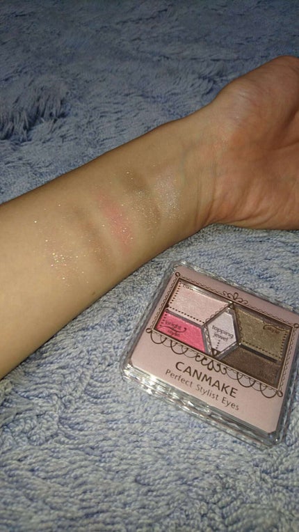 【旧品】パーフェクトスタイリストアイズ/キャンメイク/アイシャドウパレットを使ったクチコミ(1枚目)