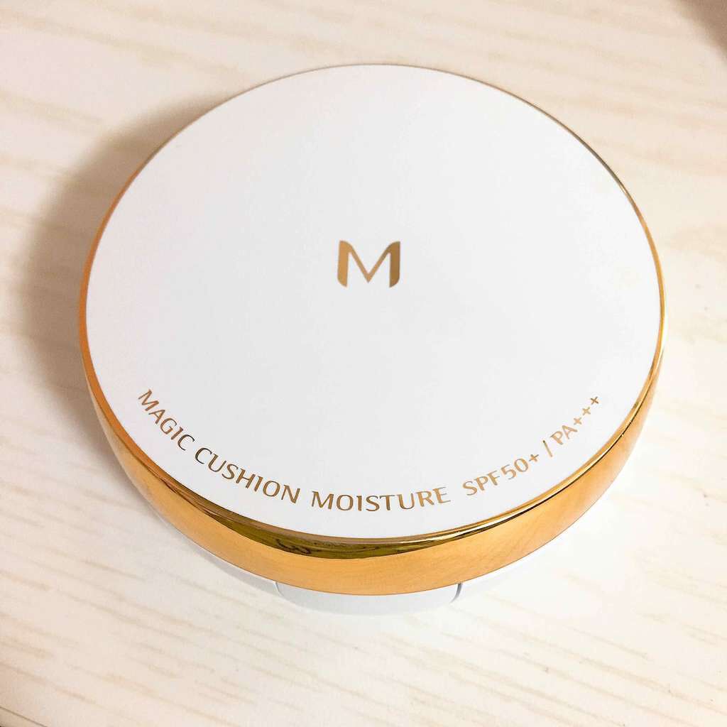 M クッション ファンデーション(モイスチャー)/MISSHA/クッションファンデーションを使ったクチコミ(1枚目)
