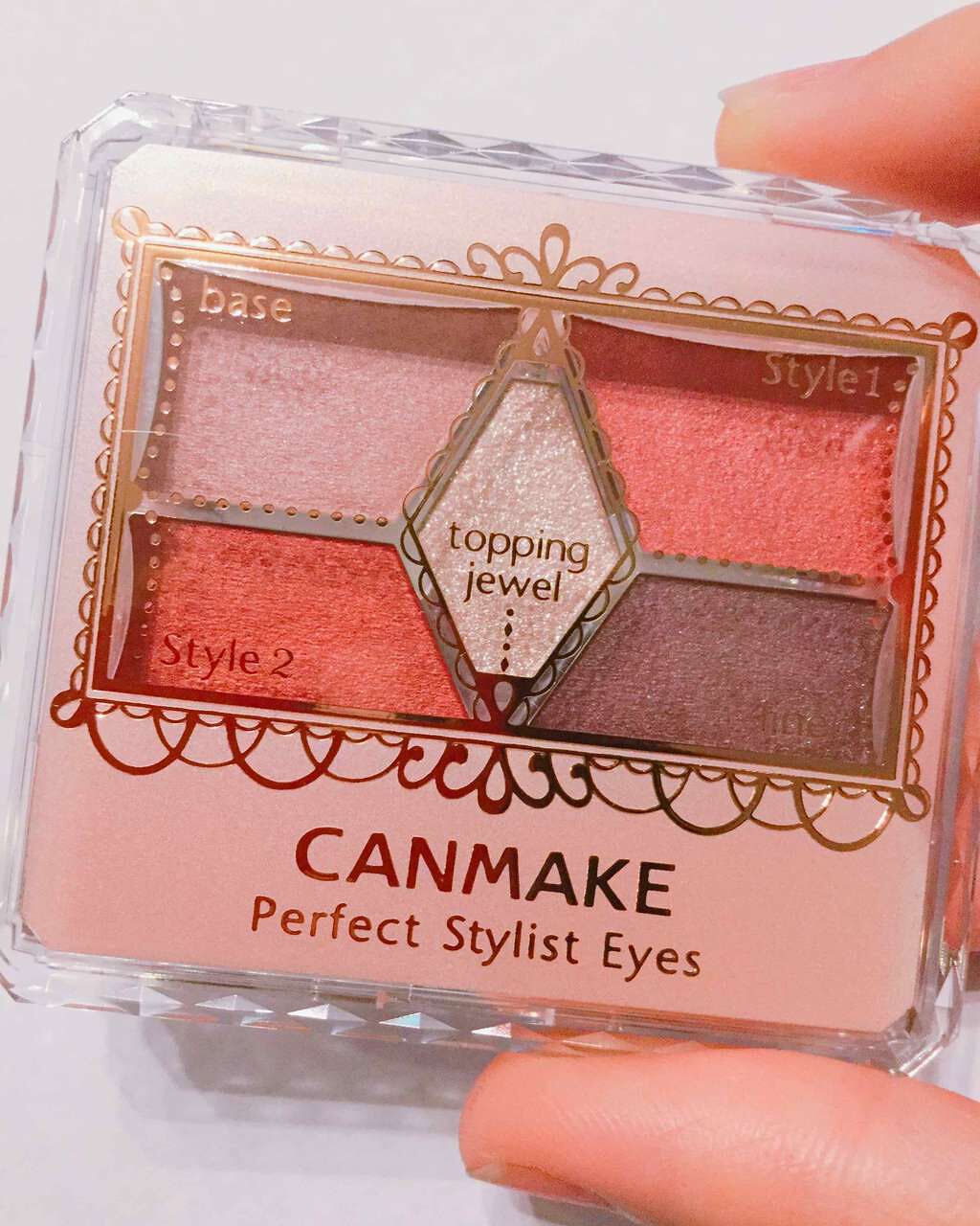 【旧品】パーフェクトスタイリストアイズ/キャンメイク/アイシャドウパレットを使ったクチコミ(1枚目)