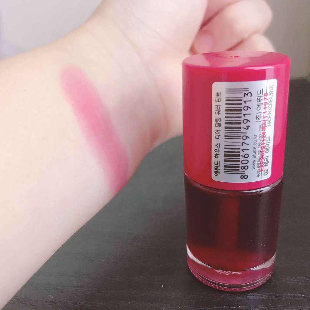 ウォーターティント/ETUDE/リップグロスを使ったクチコミ(3枚目)